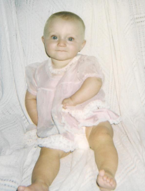 photo of 7 month old girl