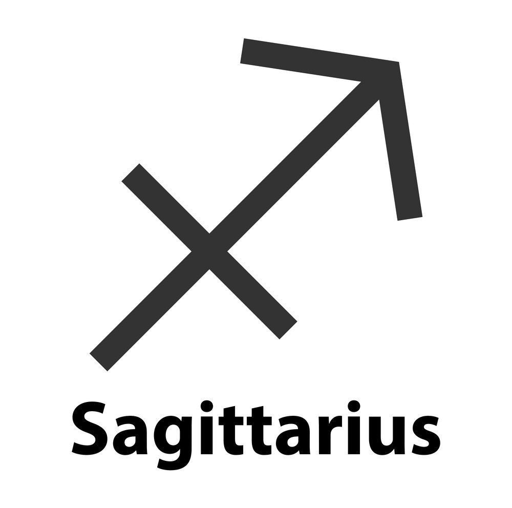 image of sagittarius arrow symbol